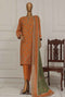 3 Piece Unstitched - Asasa Premium Embroidered Suit- AEL-254