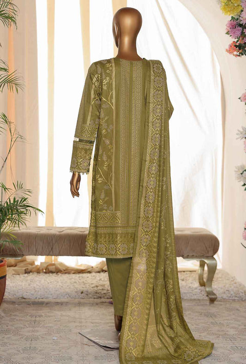 3 Piece Unstitched - Exclusive Printed Suit - EPS-23